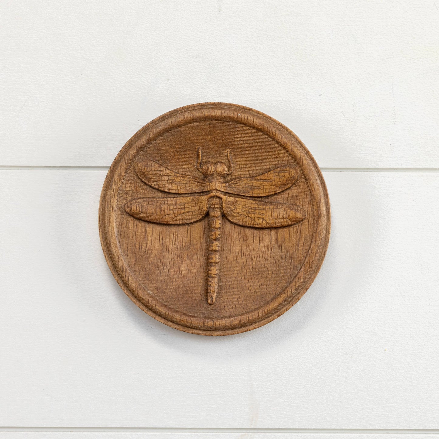 DRAGONFLY WOOD PLAQUE