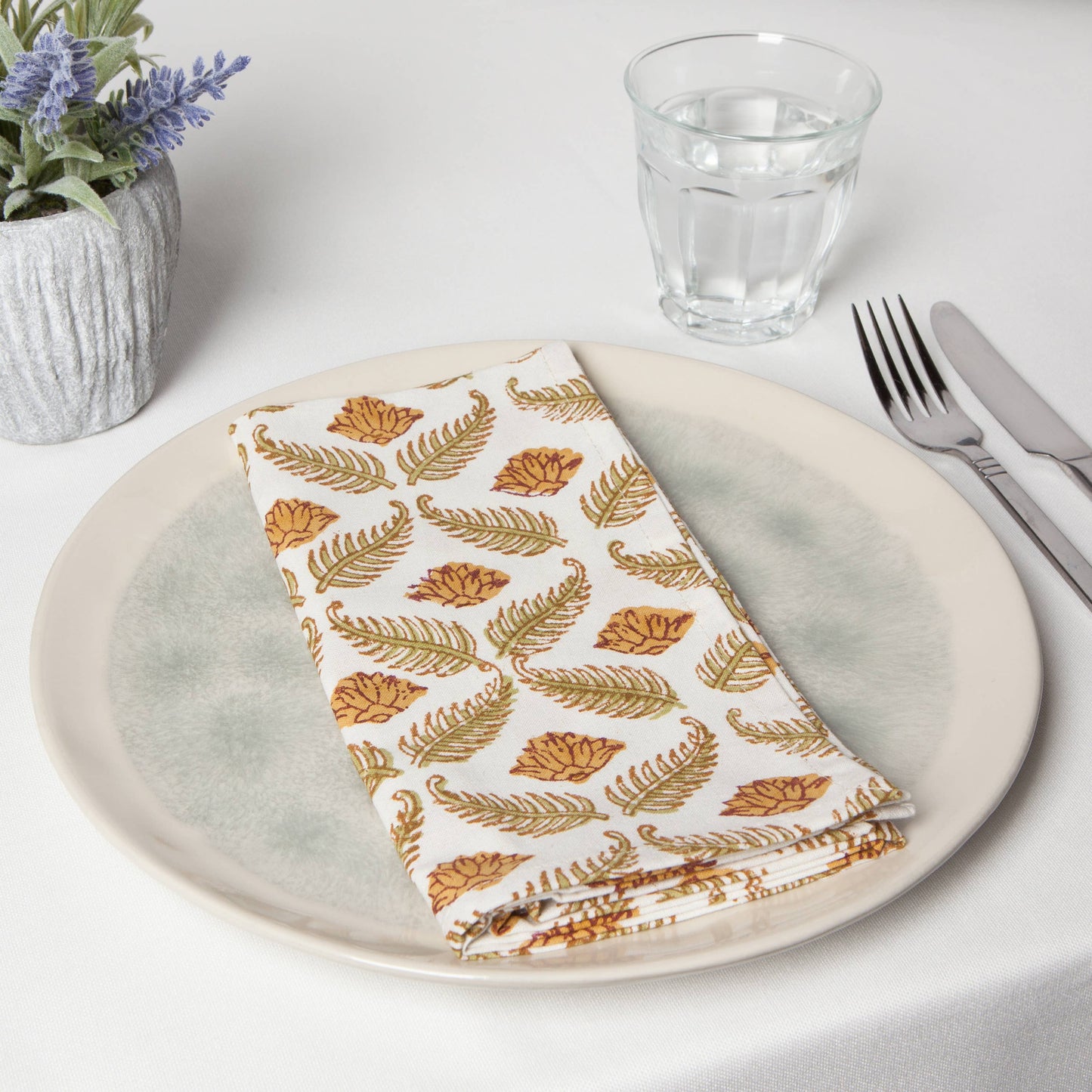 Frond Napkins Set/4