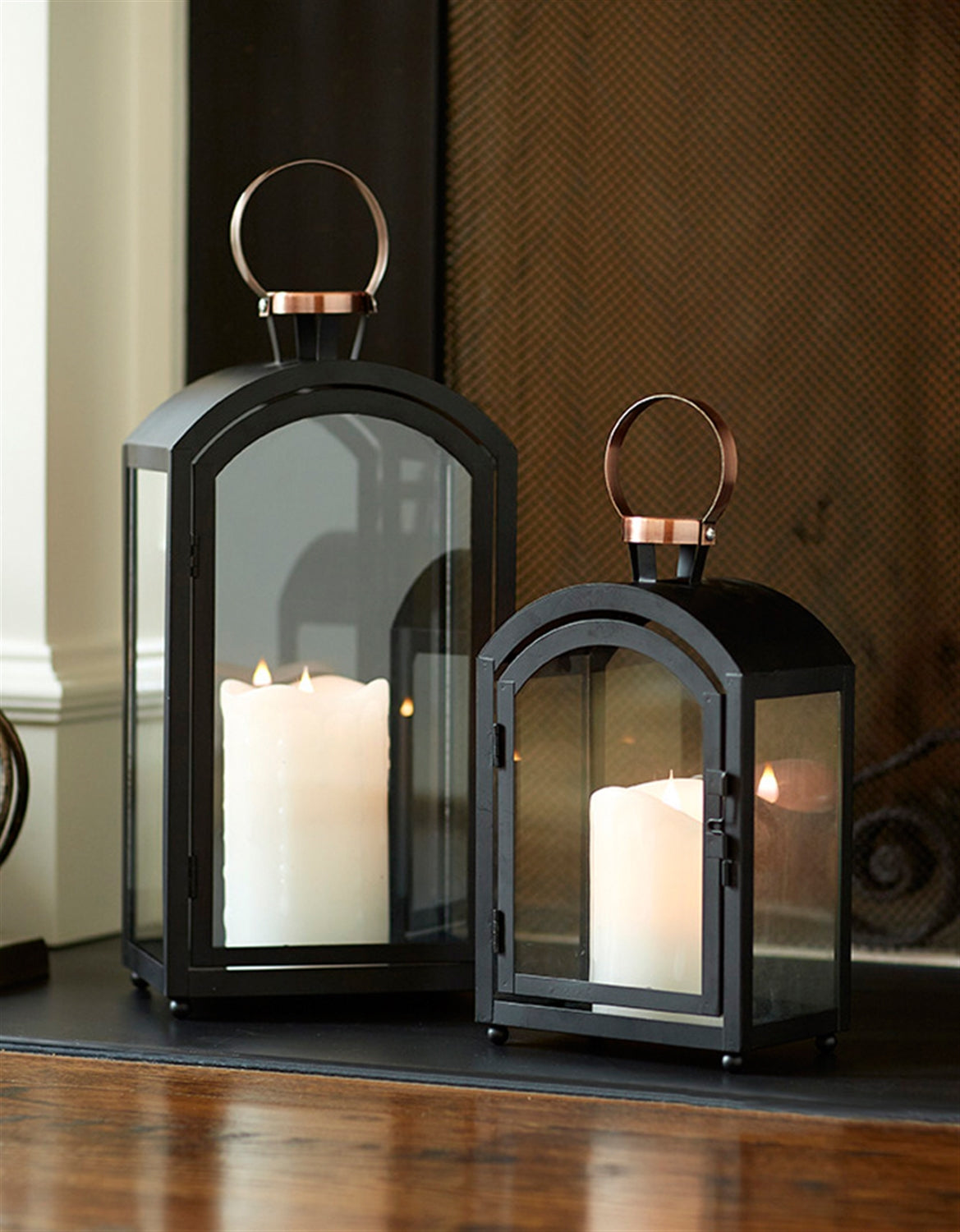 Metal Copper Lantern