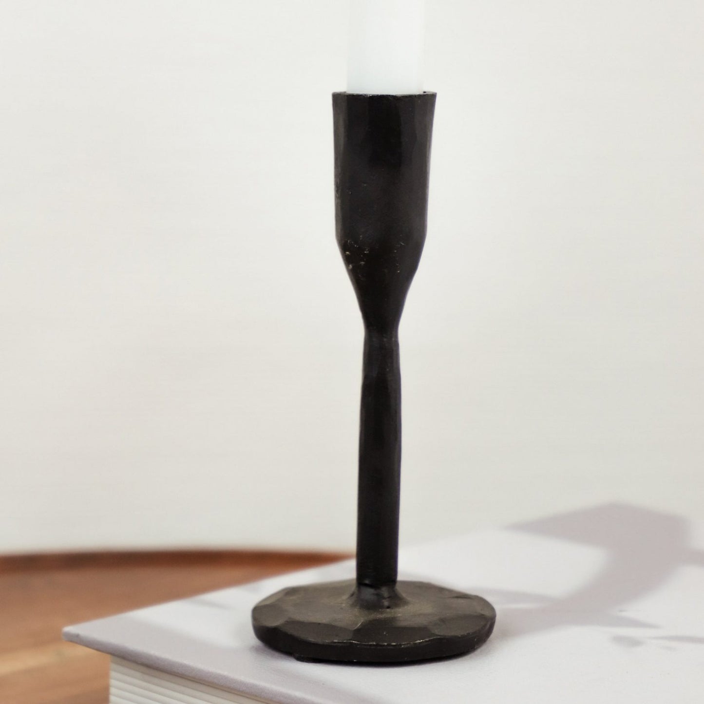 Iron Taper Candlestick