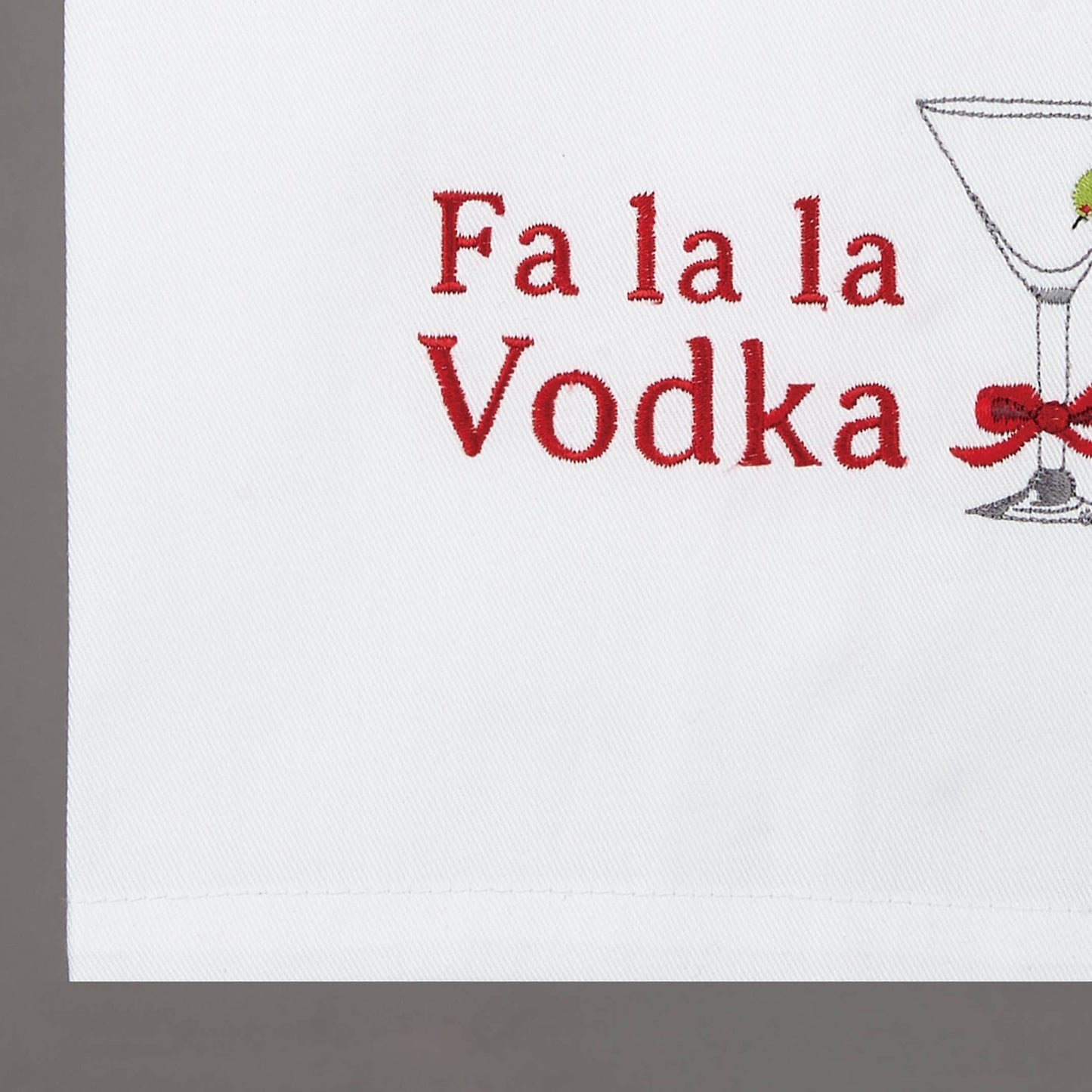 Fa La La Vodka Kitchen Towel