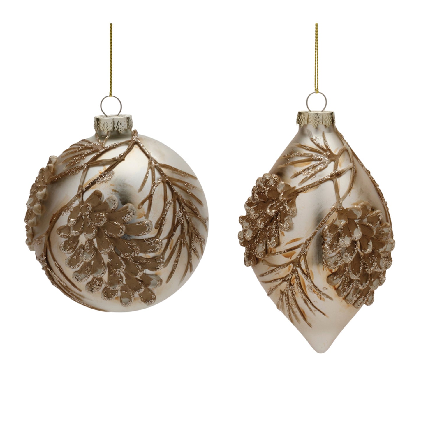 2D Pinecone Ornamnet