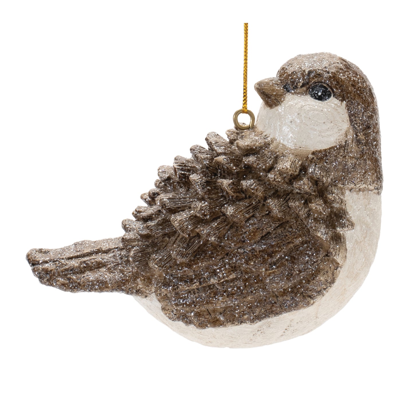 Pinecone Bird Ornament