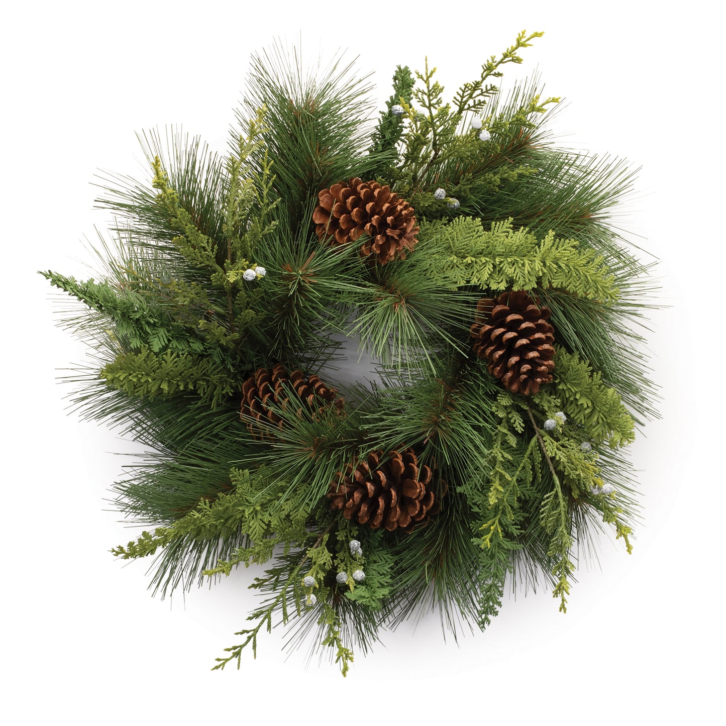 Mixed Pine Wreath 18"D