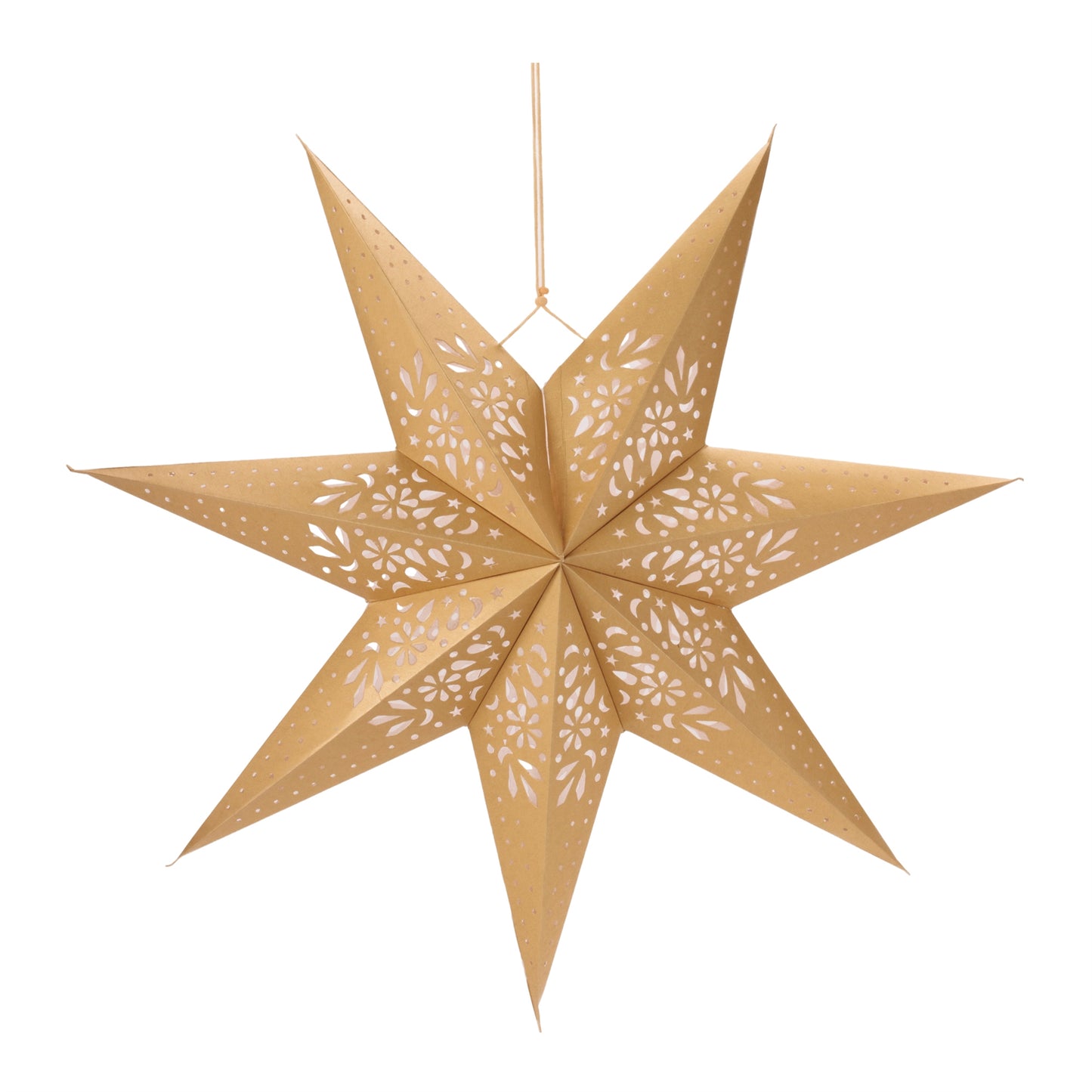 24" Gold Paper Star
