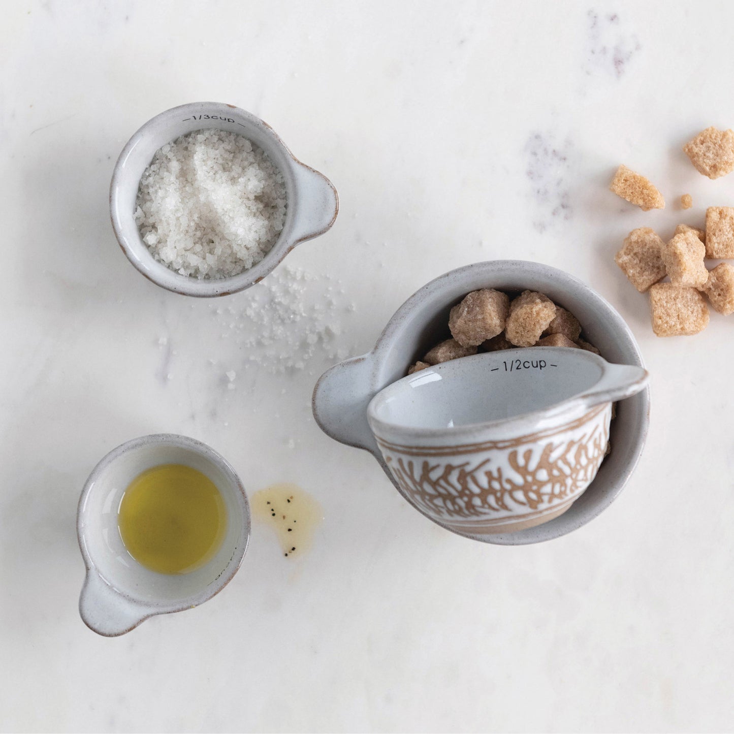 Wax Relief Measuring Cups, Set of 4