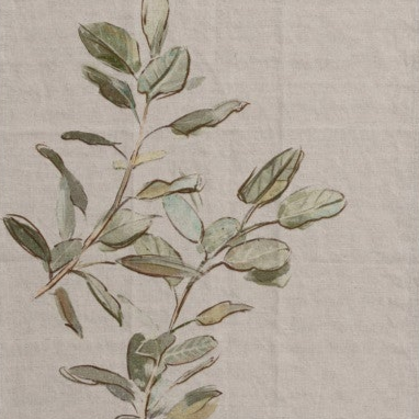 Botanical Printed Tea Towel