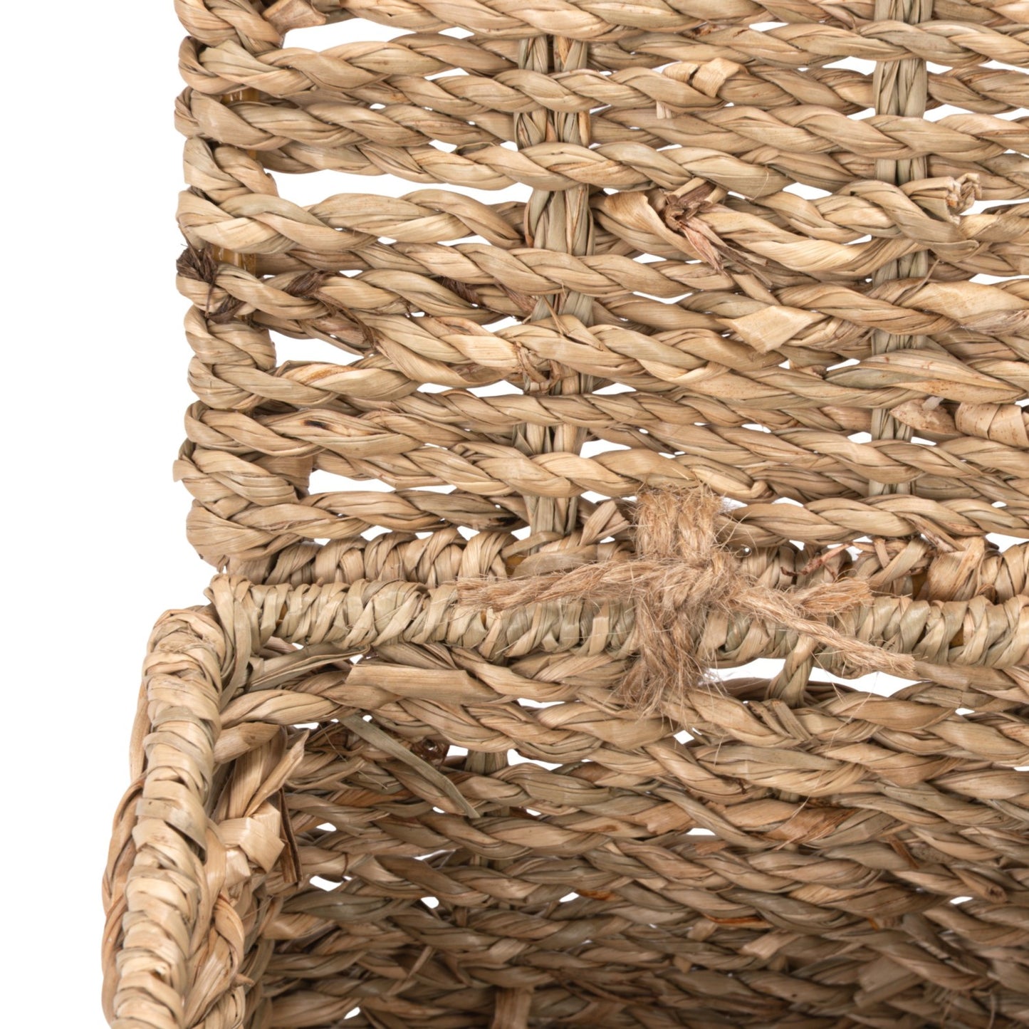 Seagrass Basket with 3 Sections & Lid