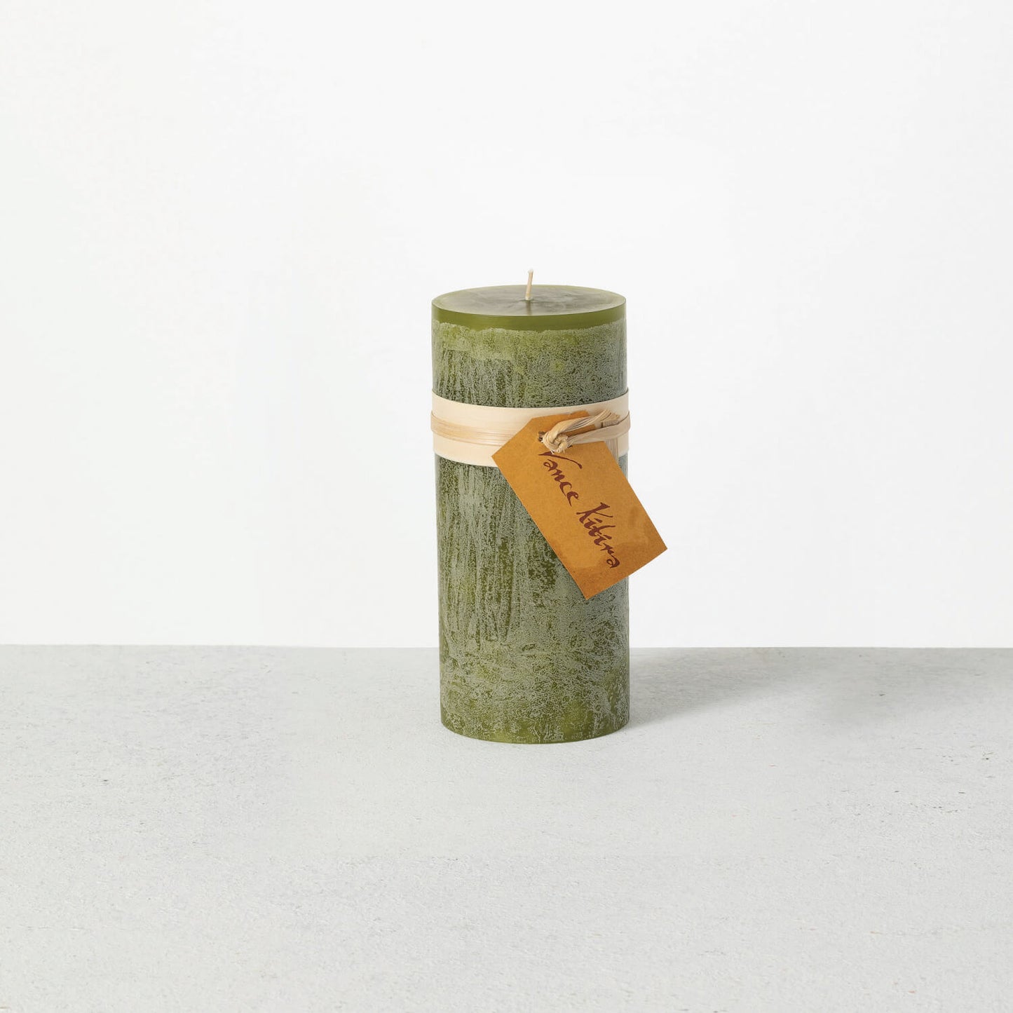 4" Slim Timber Pillar Candle