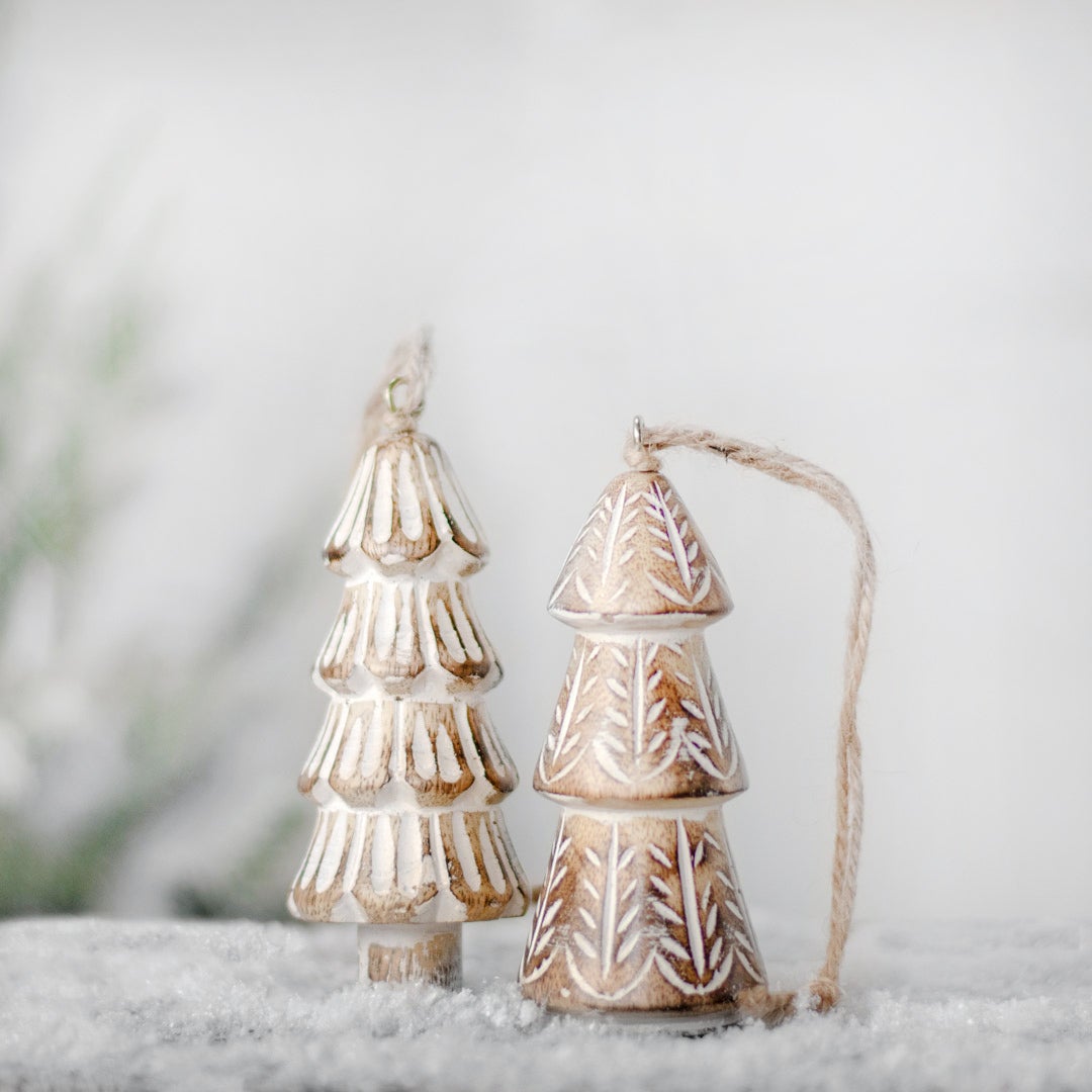 Wood Tree Ornament