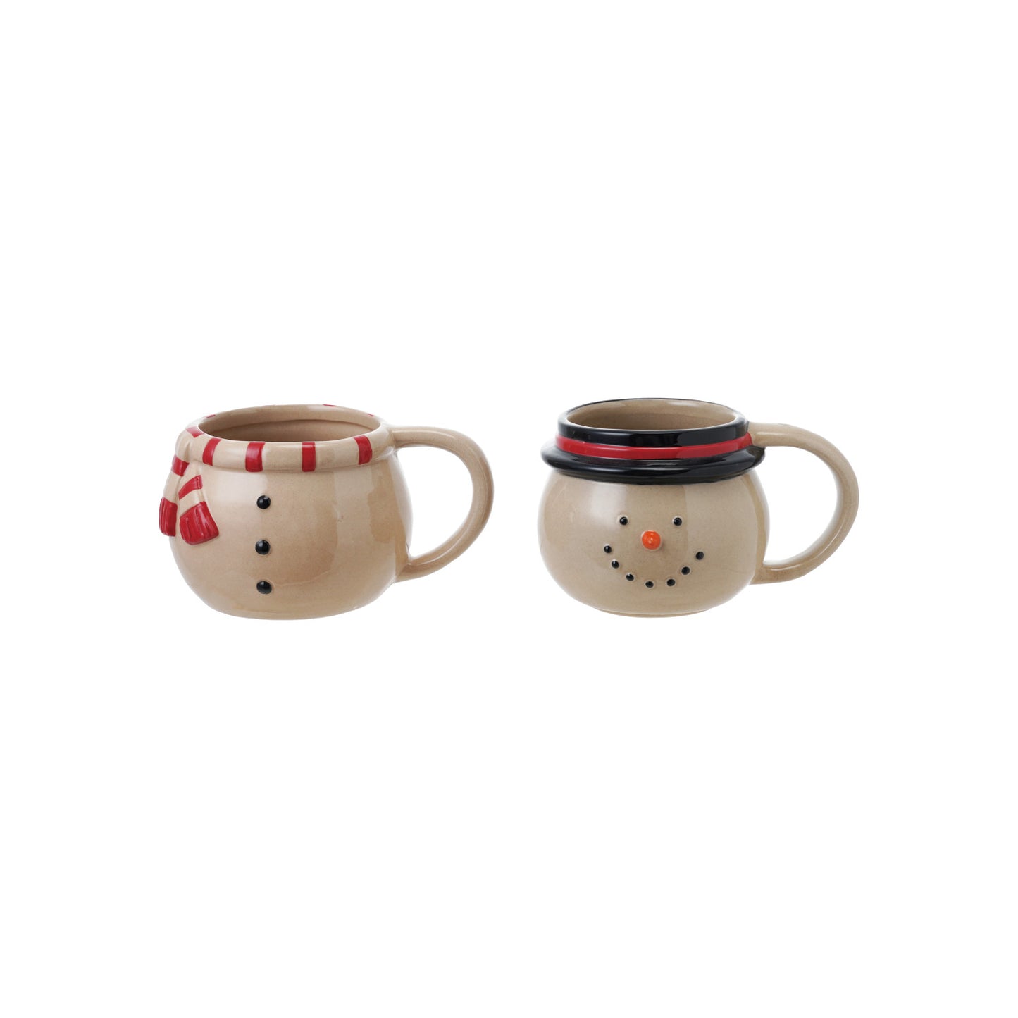 Stackable Snowman Mugs