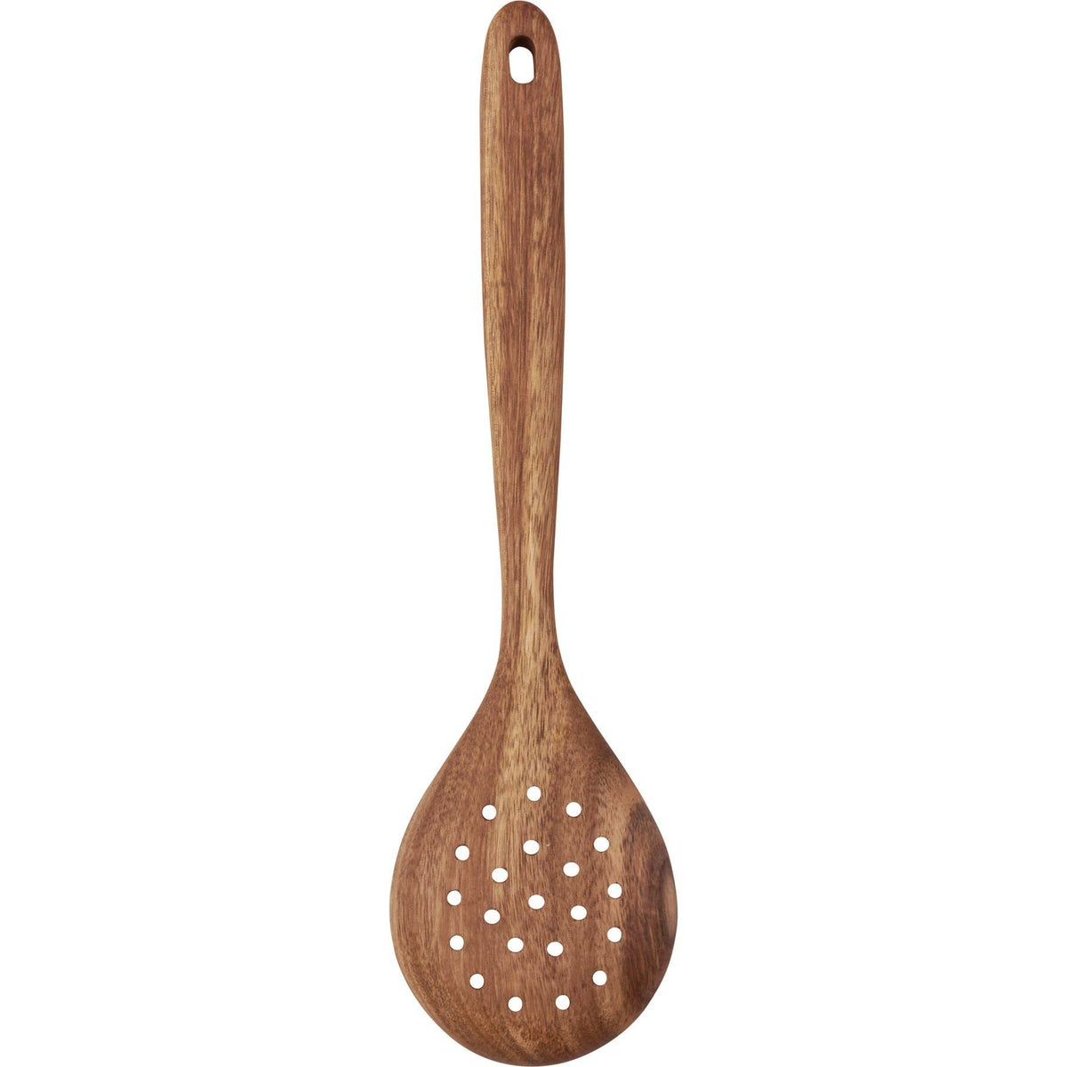 13" Wooden Strainer Spoon