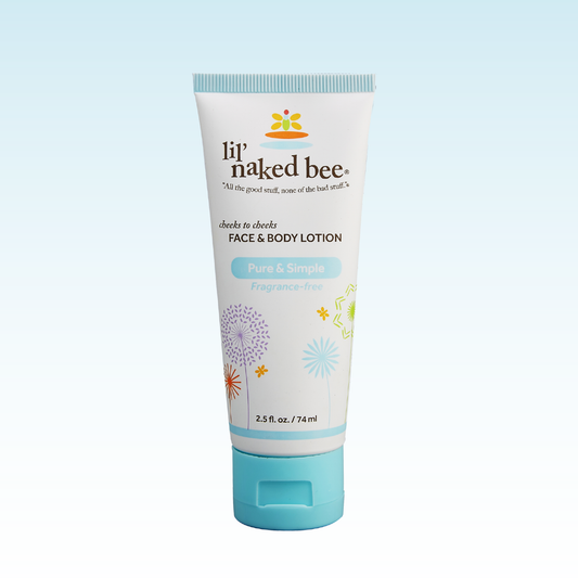 Pure & Simple Cheeks to Cheeks Face & Body Lotion 2.5 oz.