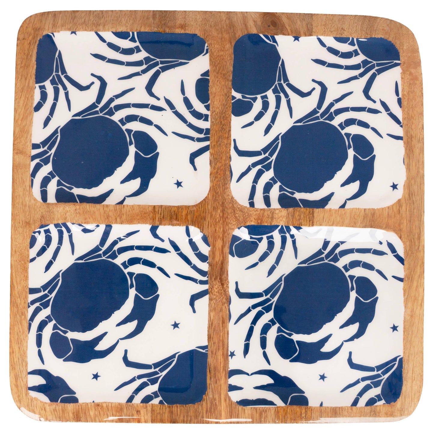 Mango Wood Sectioned Tray
