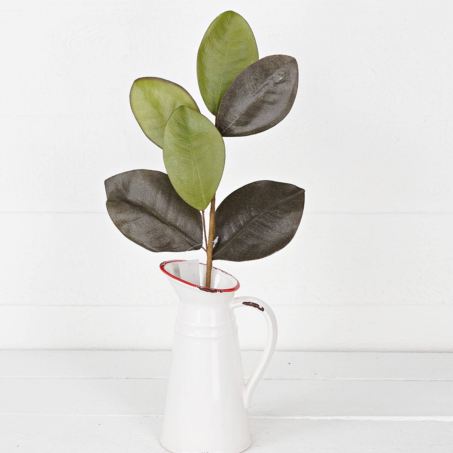 Elegant Magnolia Leaves Pick