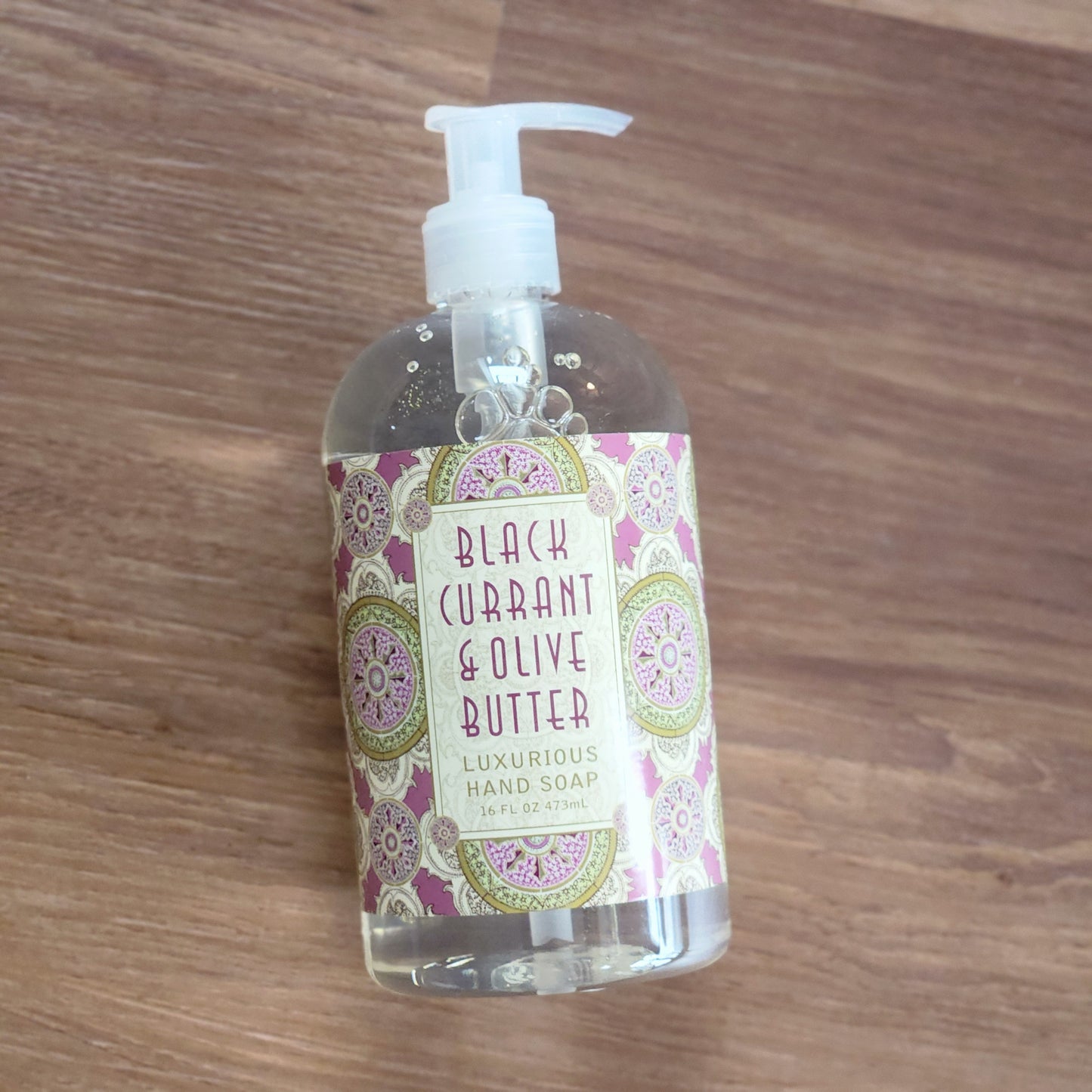 Black Currant + Olive Oil Liquid Soap
