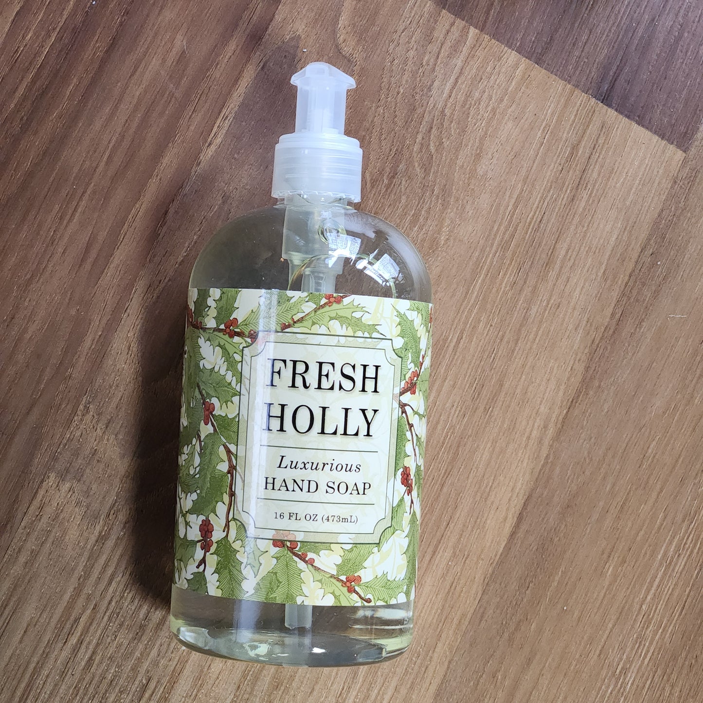 Fresh Holly Liquid Soap