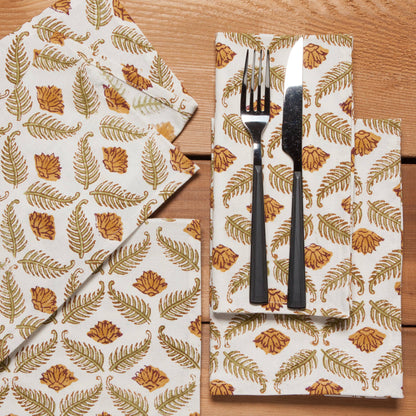 Frond Napkins Set/4