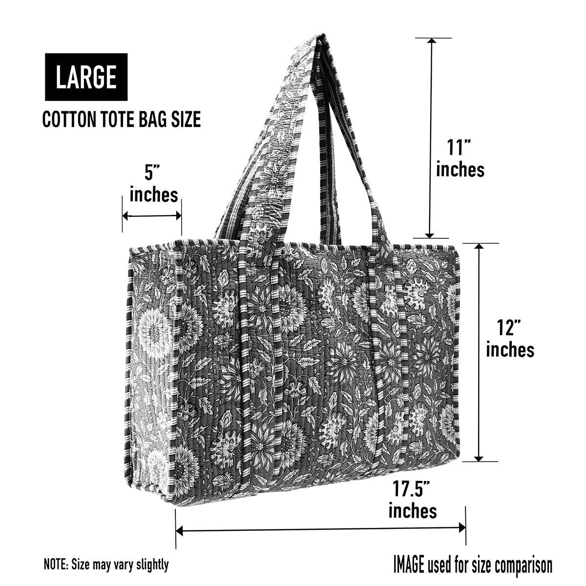 Block Print Tote Bag