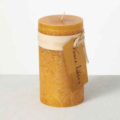 6" Timber Pillar Candle