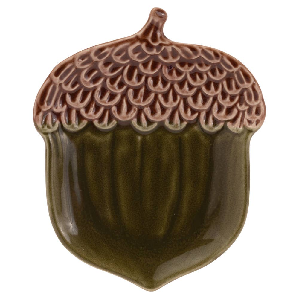 Acorn Ceramic Plate