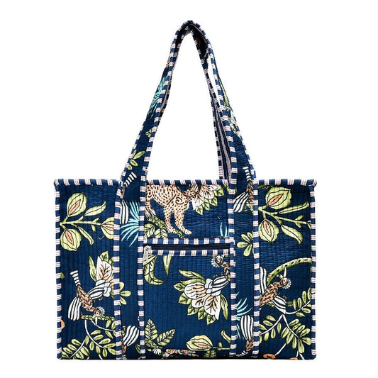 Block Print Tote Bag