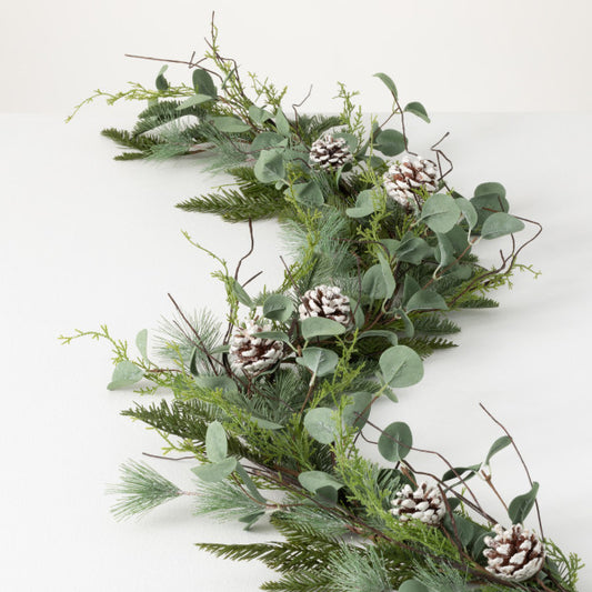 Eucalyptus/Pine Garland-5"