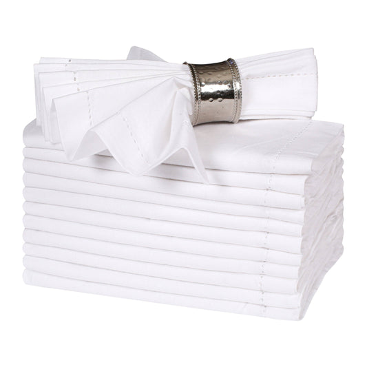Cotton Hemstitched Cloth Napkins