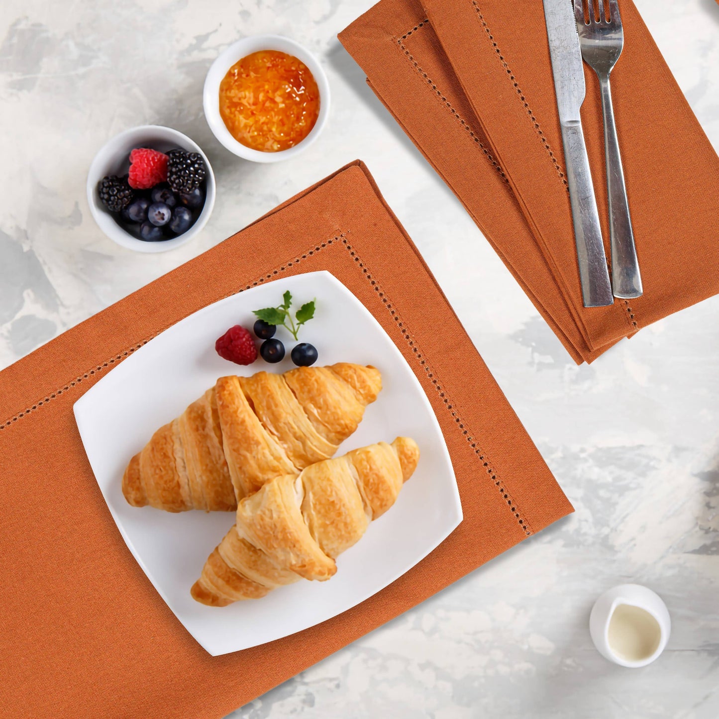 Cotton Hemstitched Cloth Napkins