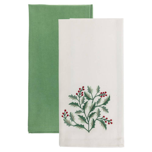 Holly Cotton Tea Towels