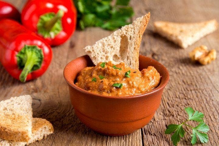 Roasted Red Pepper Artichoke Tapenade