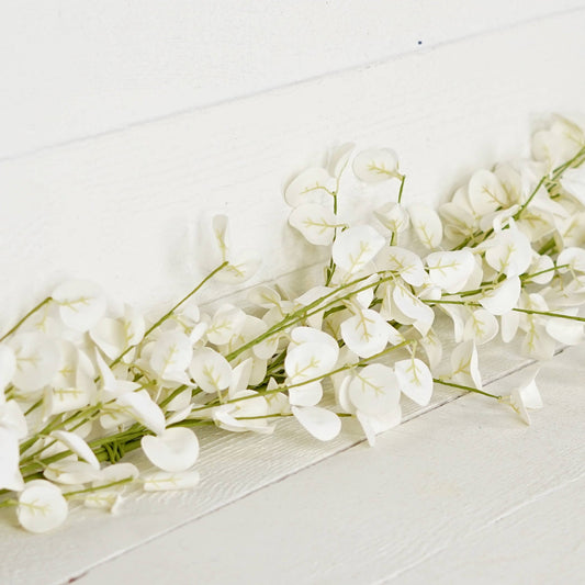 Cream Silver Dollar Garland