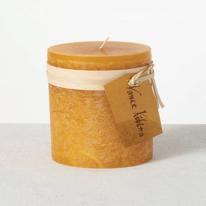 4" Timber Pillar Candle