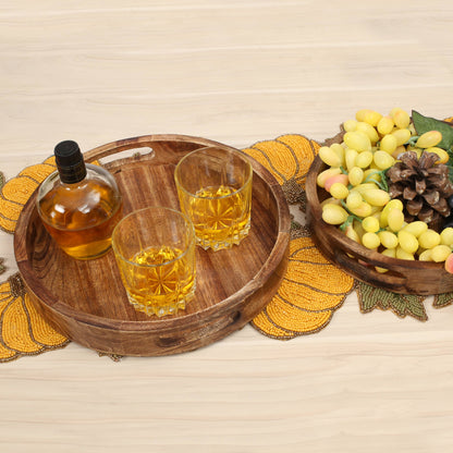 Decorative Rustic Wood Tray