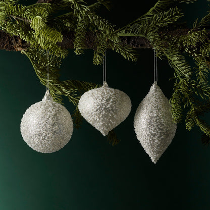 Beaded Champagne Ornaments