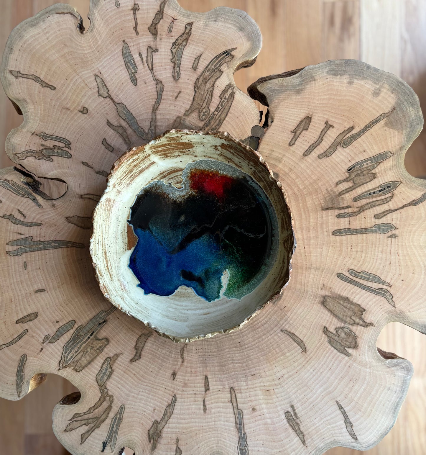 Organic Maple Slab Table