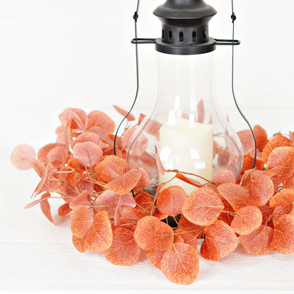 Autumn Silver Dollar Wreath