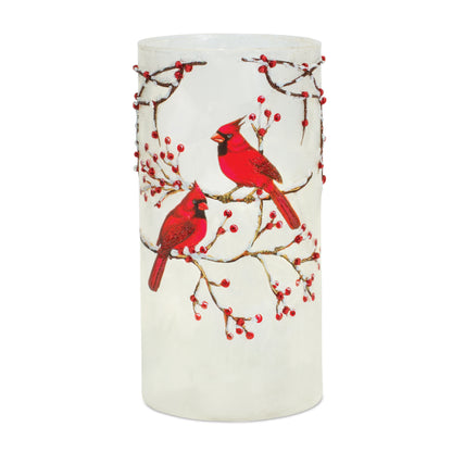 Cardinal Candle Holder