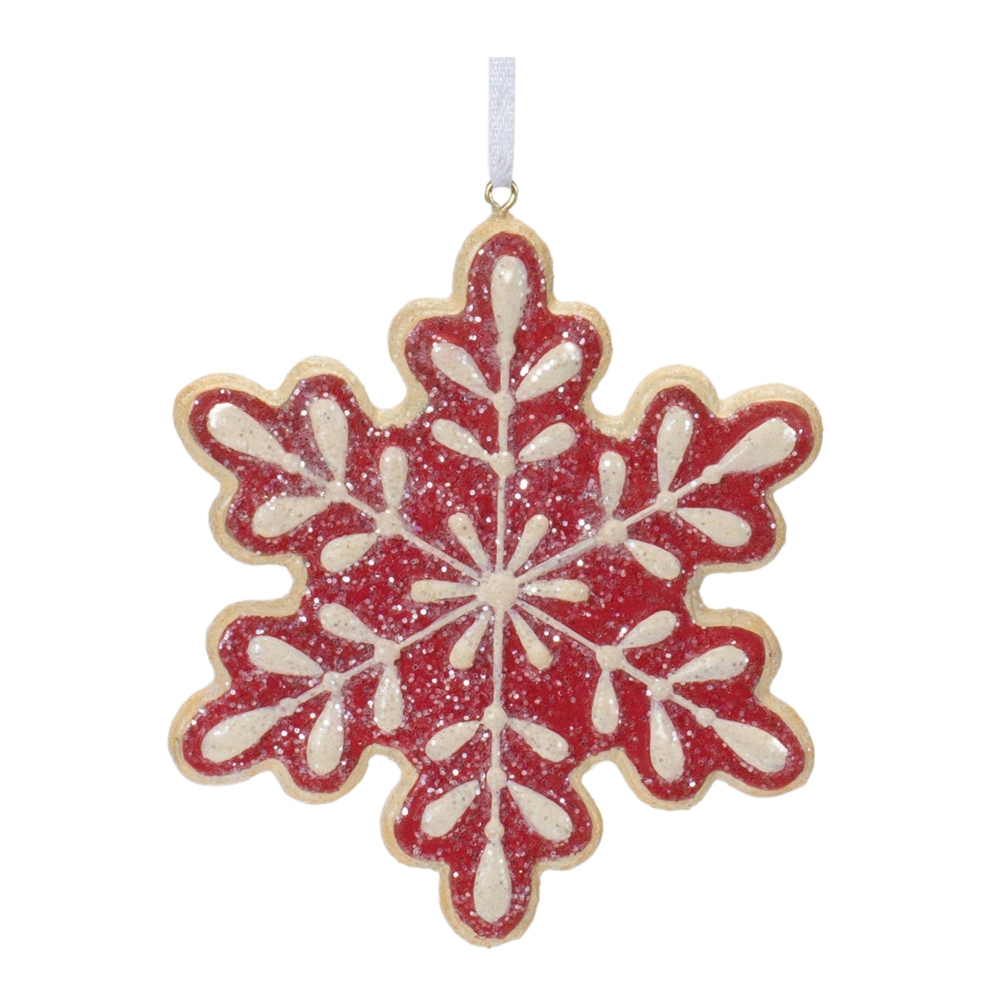 Gingerbread Snowflake Ornament