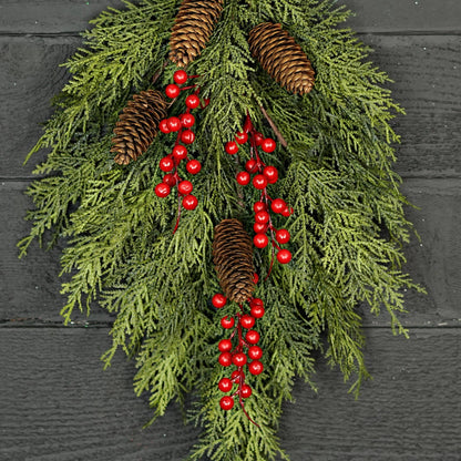 Superior Real Touch Mix Cedar Swag