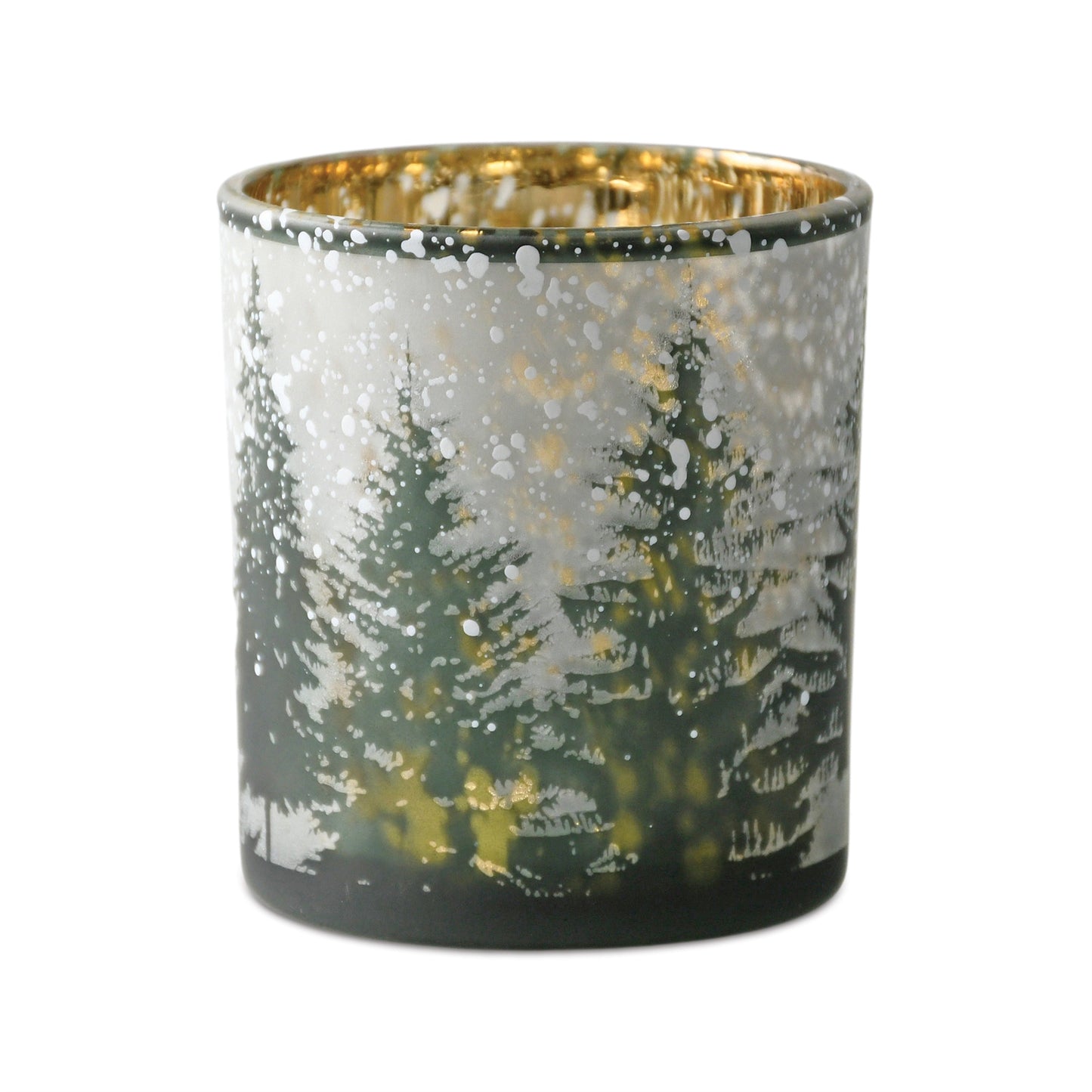 Green Tree Candle Holder