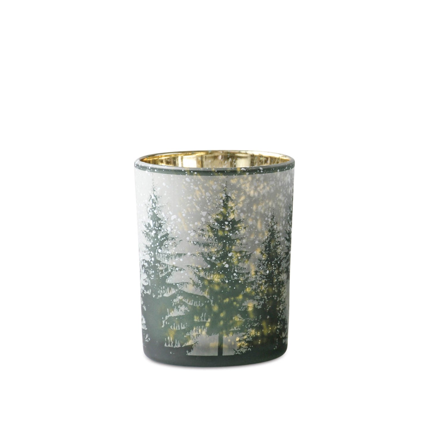 Green Tree Candle Holder