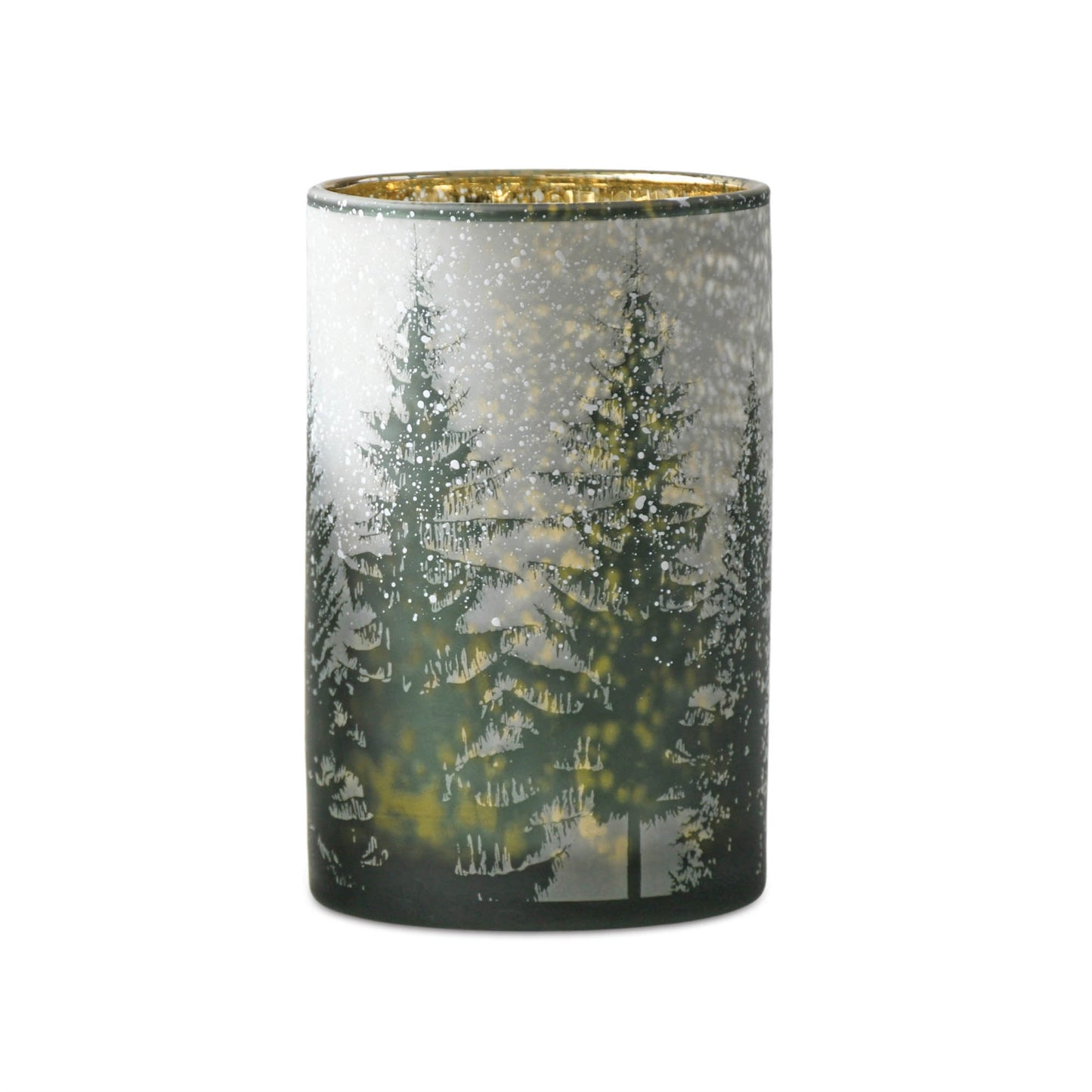 Green Tree Candle Holder