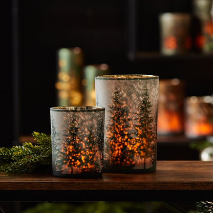 Green Tree Candle Holder