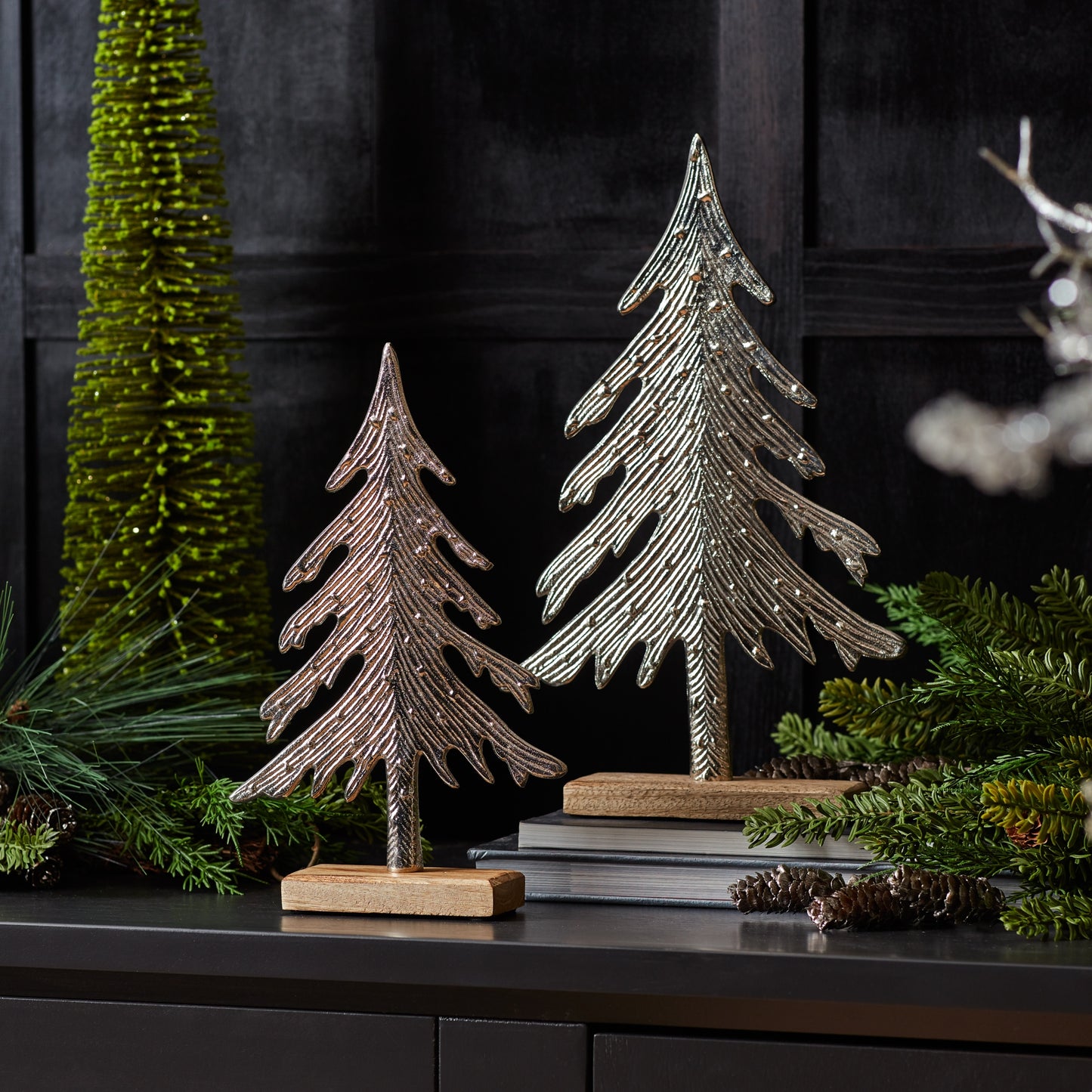 Aluminum Tree on Base