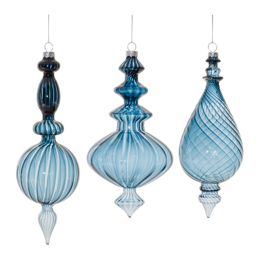 Blue Drop Ornament