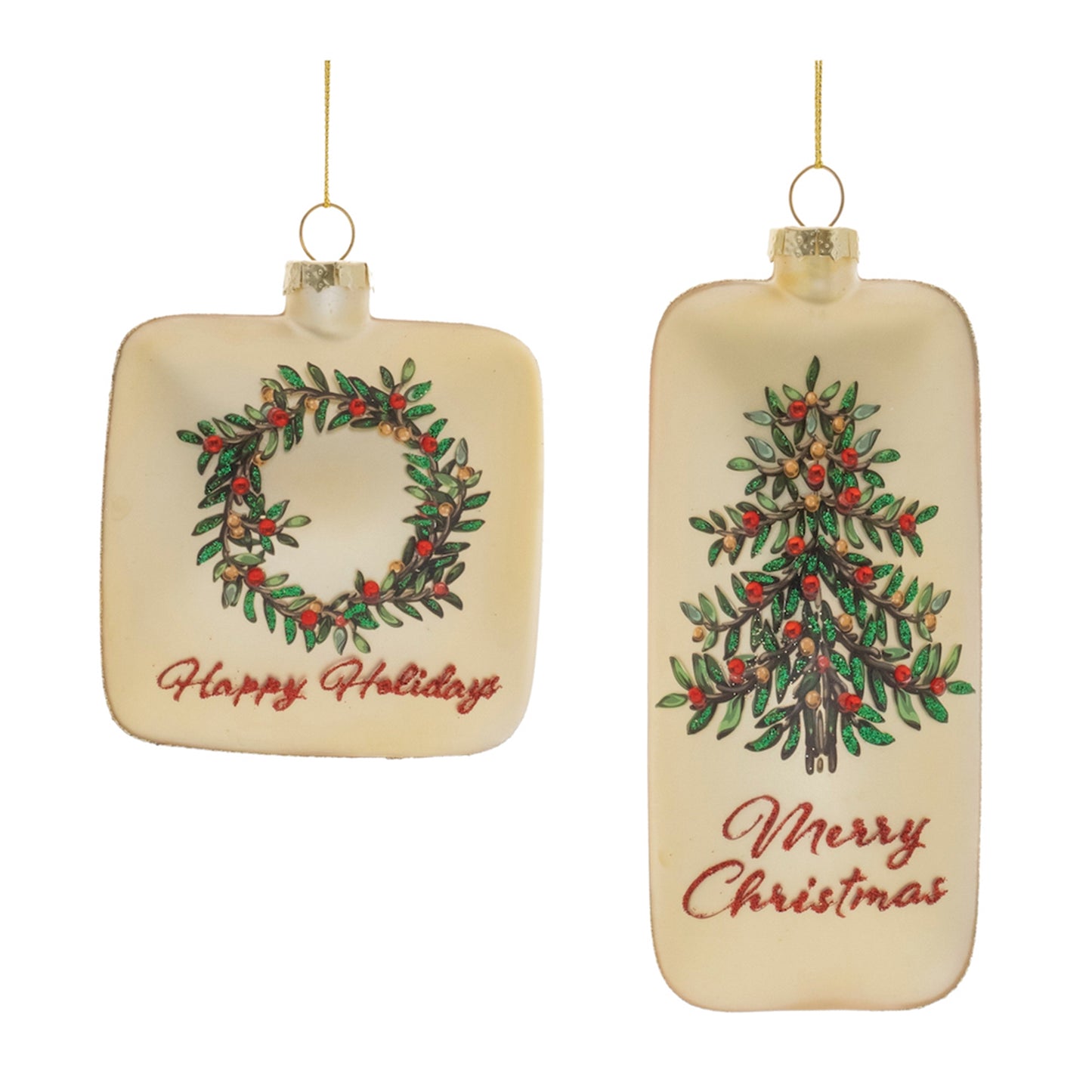 Champagne Christmas Ornament