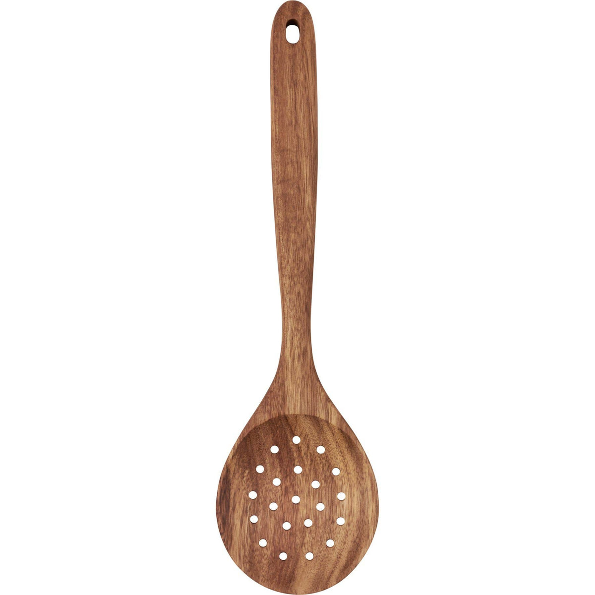 13" Wooden Strainer Spoon