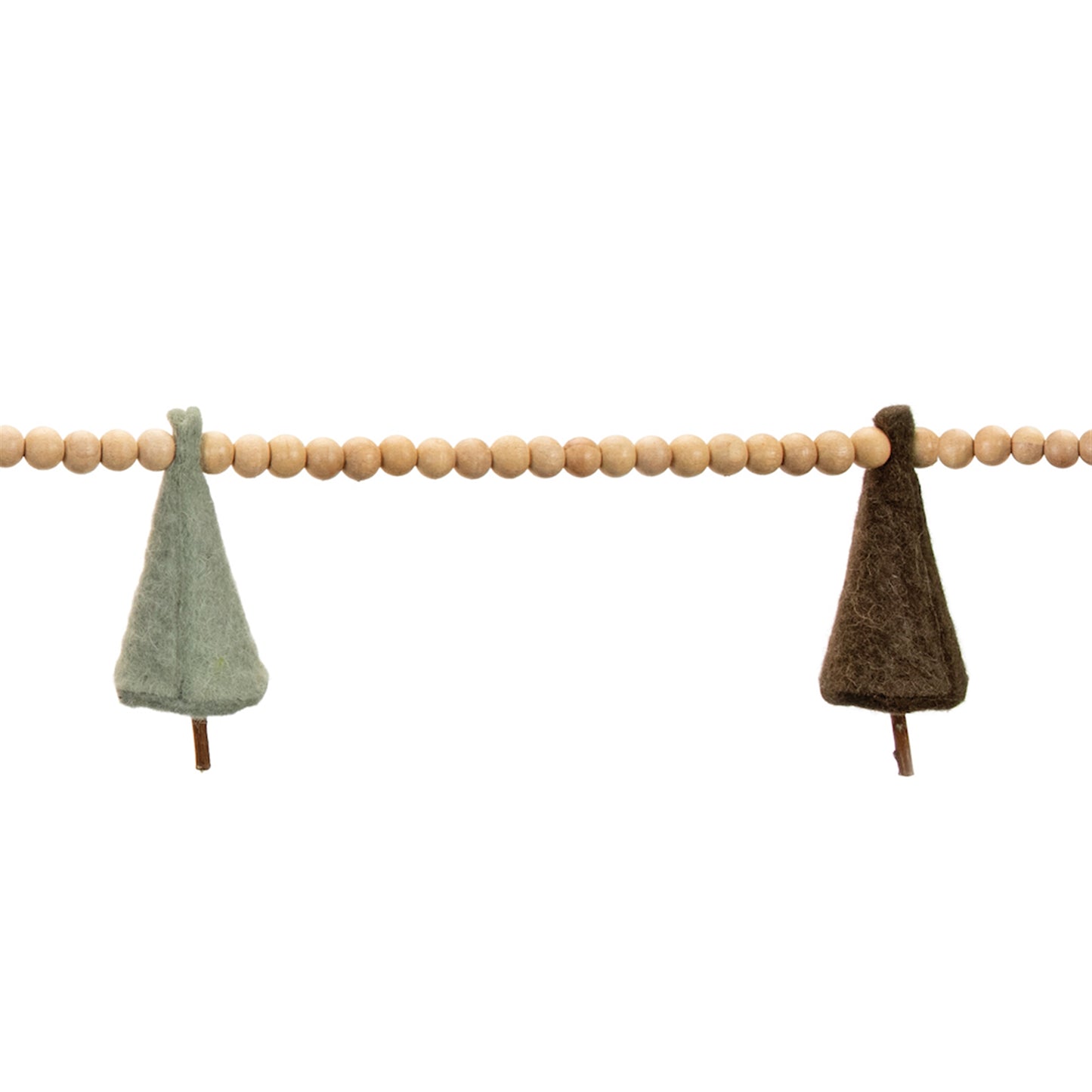 Felt Tree Garland 5.5'