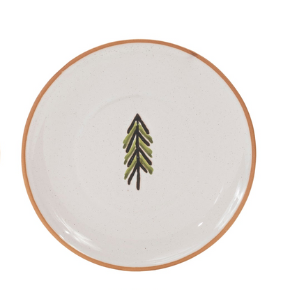 Pine Plate 7"D